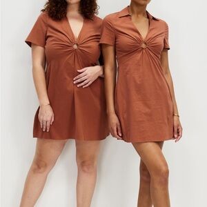 Abercrombie & Fitch Rust Mini Dress